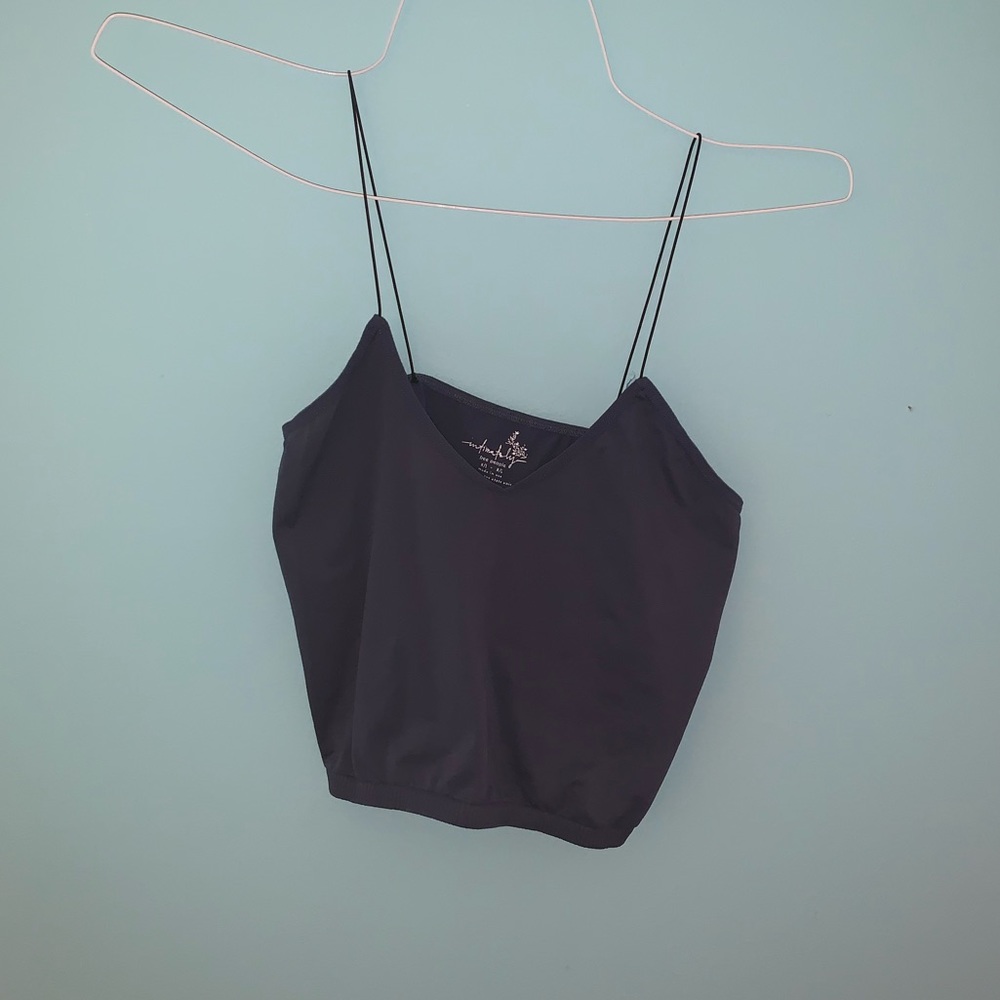 Free People Simple Navy Blue Tank